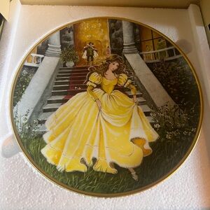 Kaiser W.Germany Neubacher Porcelain Cinderella plate ASCHENPUTTEL
